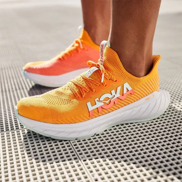 کفش رانینگ مردانه هوکا اصل مدل Hoka M Carbon X3 1123192/Rycm